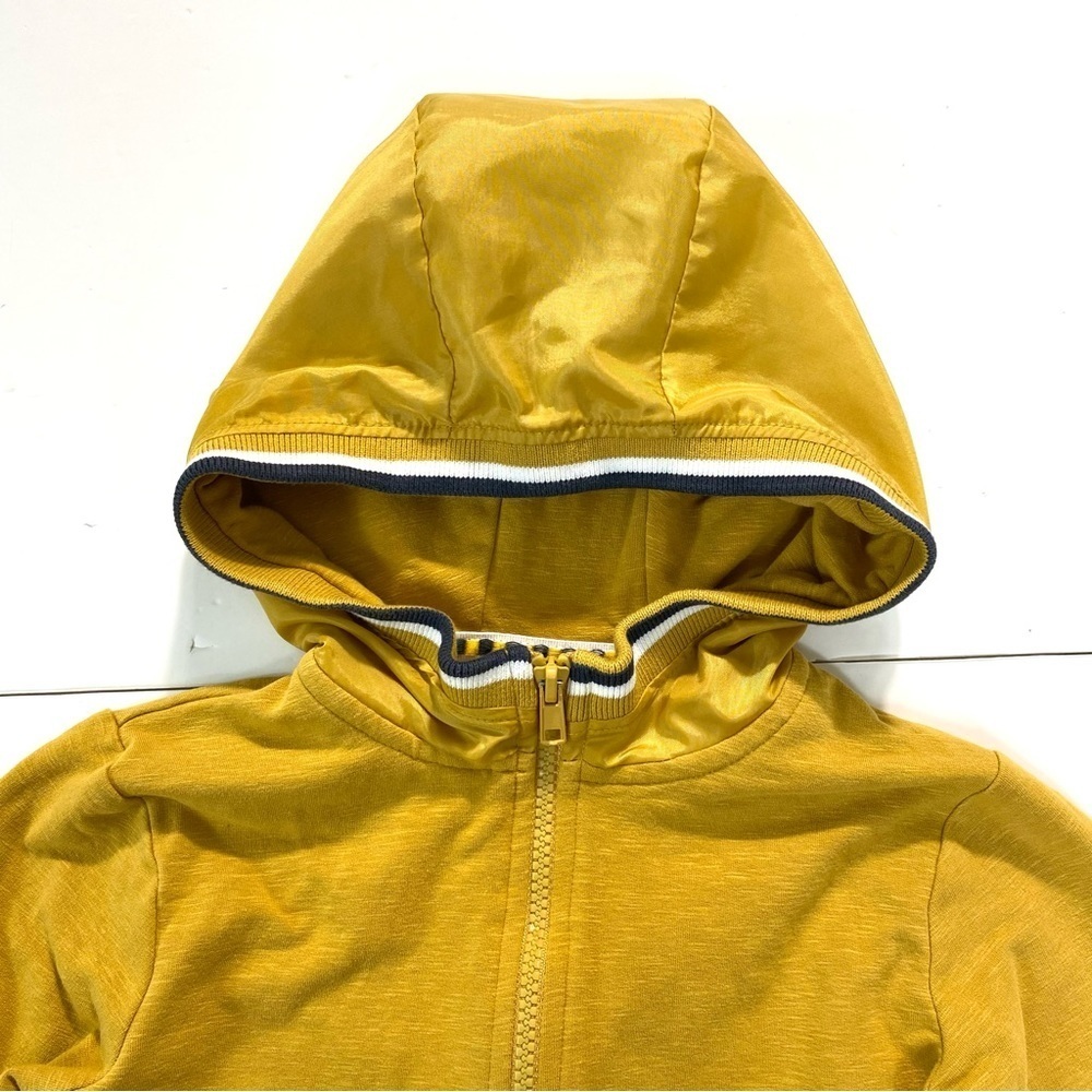 TOMMY Bahama Kids Jersey ZIP up Hoodie in Yellow Size T5 - Picture 4 of 9